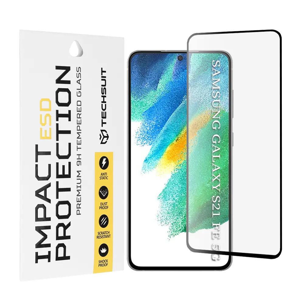 Techsuit ESD Glass pro Samsung Galaxy S21 FE 5G černá