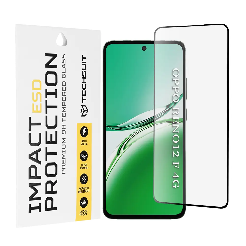 Techsuit ESD sklo pro Oppo Reno12 F Reno12 FS černé