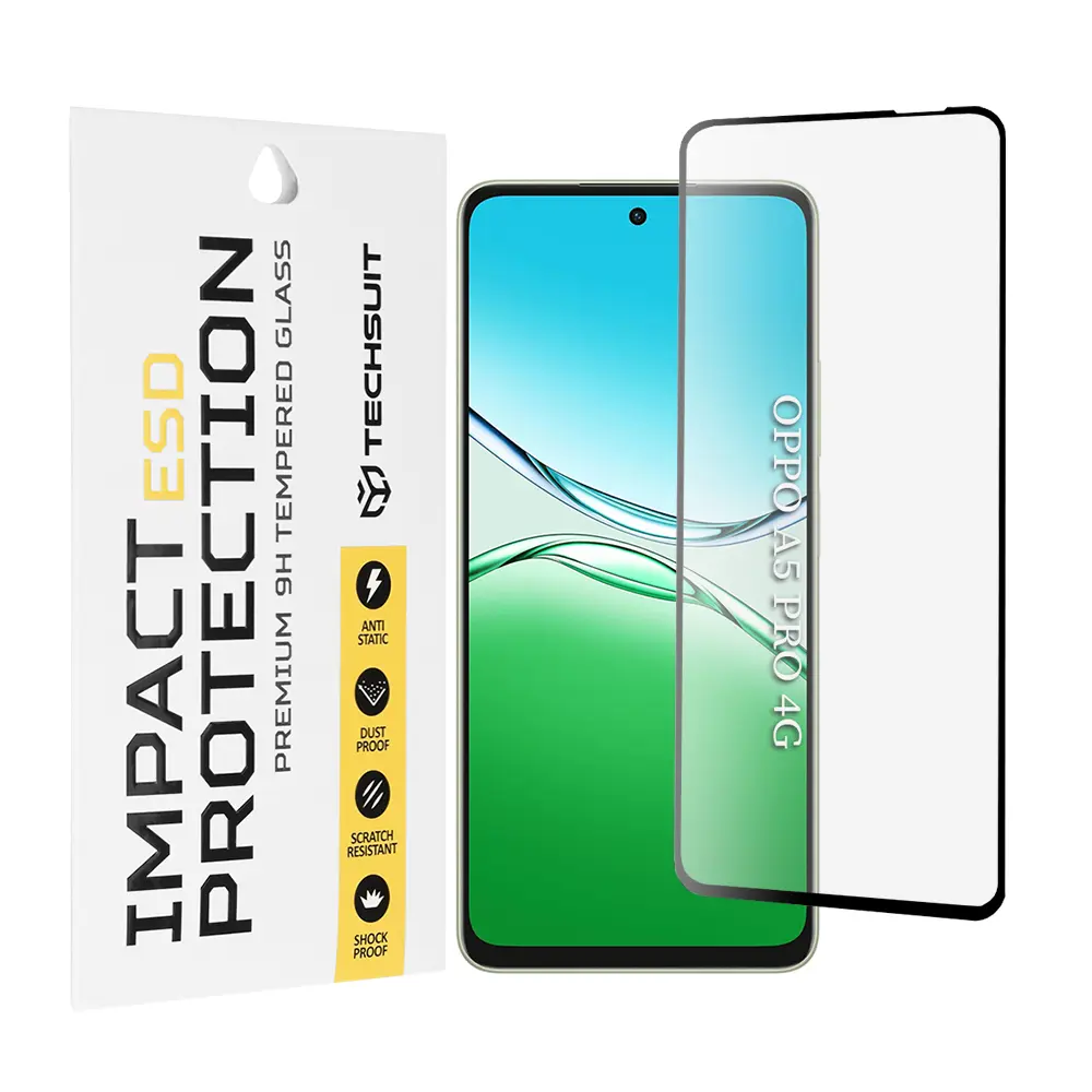 Techsuit ESD sklo pro Oppo A5 Pro 4G A5 Pro 5G černé