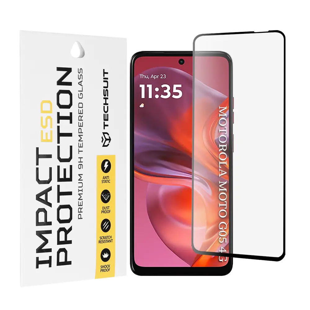 Techsuit ESD sklo pro Motorola Moto G05 E15 černé