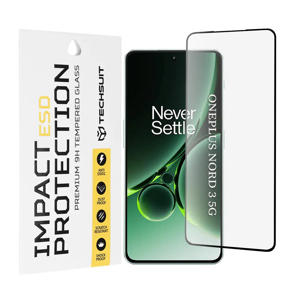 Techsuit ESD Glass pro OnePlus Nord 3 černá