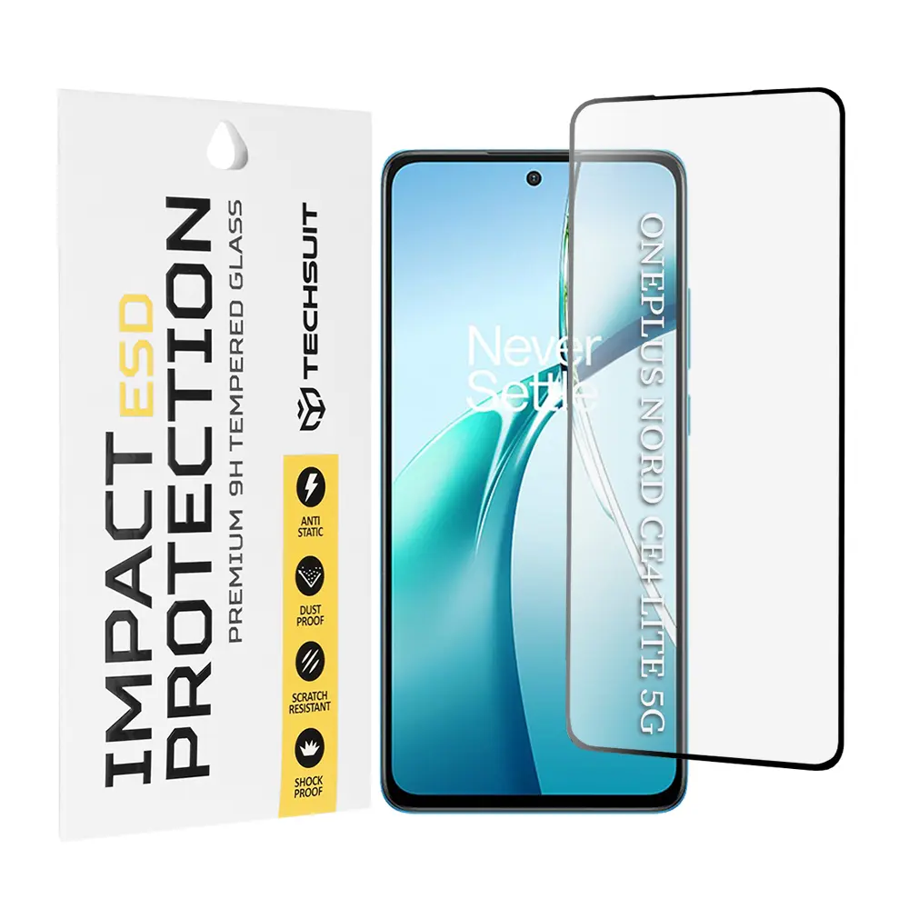 Techsuit ESD sklo pro OnePlus Nord CE4 Lite černé