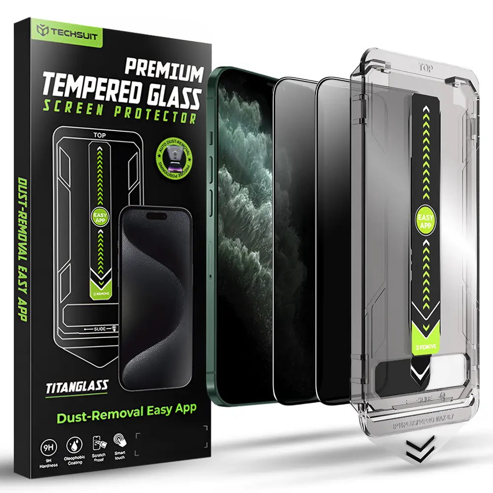 Techsuit TitanGlass FullCover 2 ks iPhone XS Max iPhone 11 Pro Max Privacy