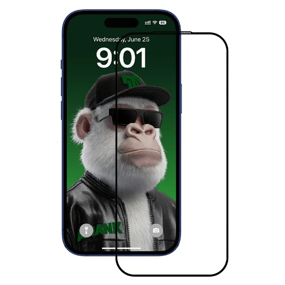 Ochranné sklo ANANK 2.5D 10X Reinforced CG pro iPhone 17 Pro černé