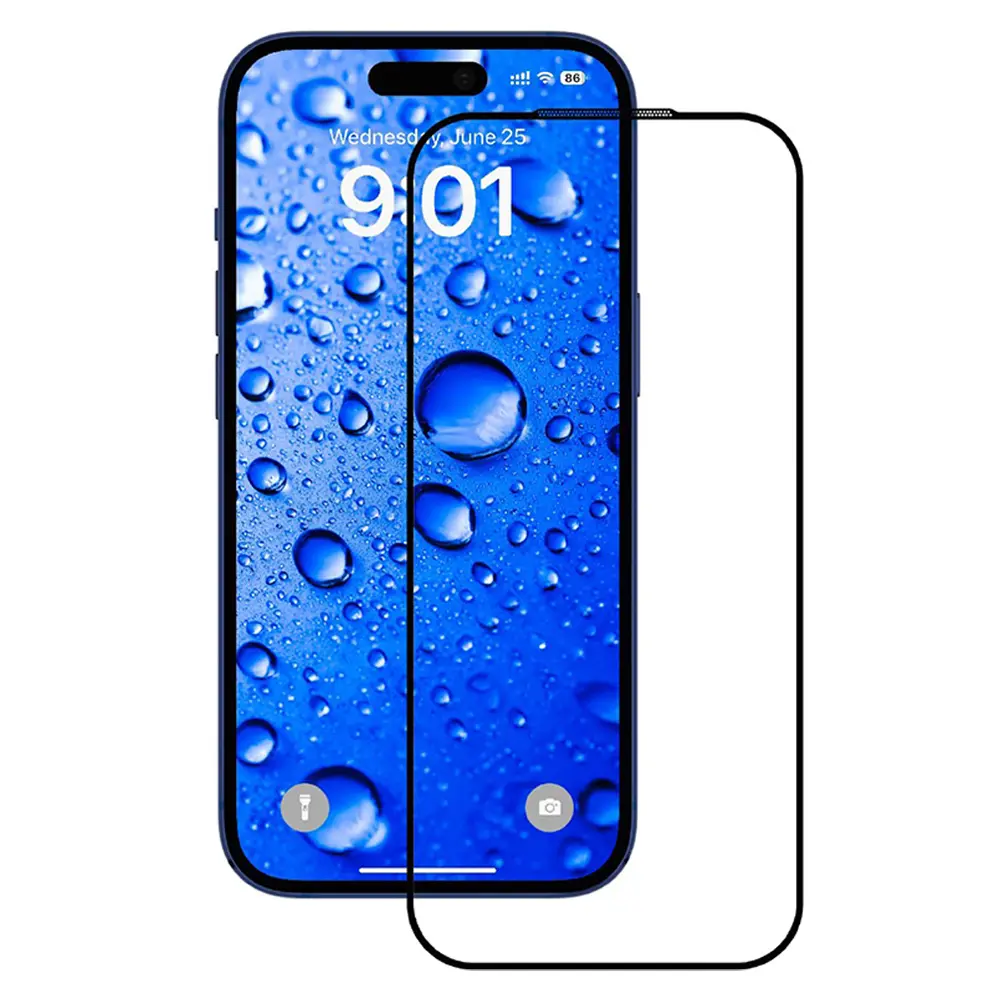 Ochranné sklo ANANK 2.5D pro iPhone 17 černé