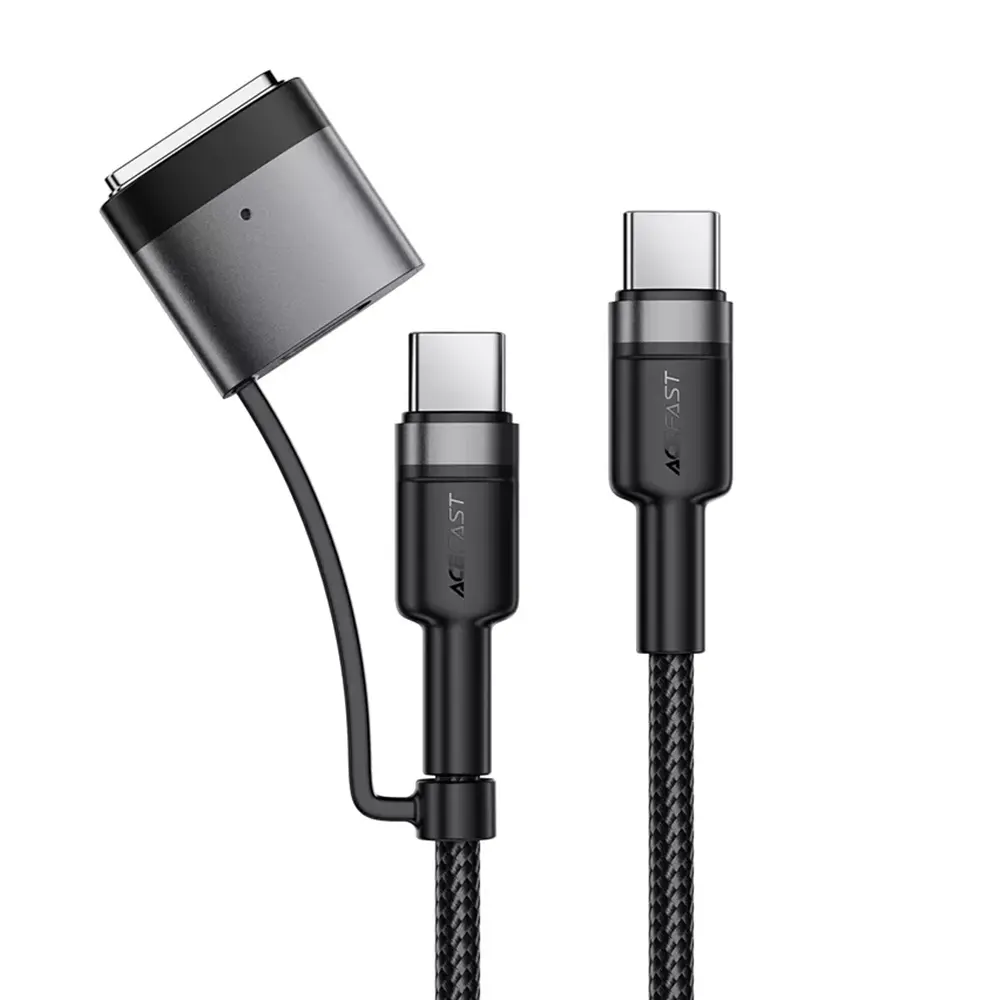Acefast Data Cable C22-05 Rychlonabíjecí Type-C na Type-C MagSafe 3 Adaptér 240W 48V/5A 1.2m černá