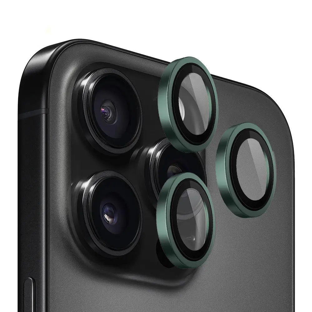 Blueo Original Metal Frame Lens Protector iPhone 13 Pro iPhone 13 Pro Max alpská zelená