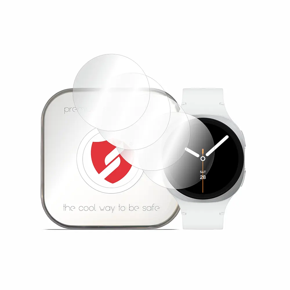 Ochrana displeje Premium Classic 4ks Samsung Galaxy Watch8 40mm čirá