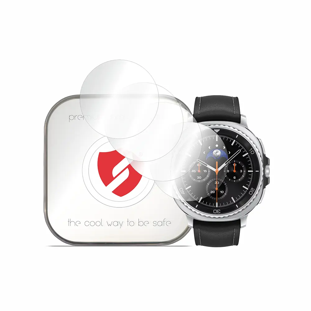 Smart Protection - Premium Classic ochranná fólie (4 ks) pro Samsung Galaxy Watch8 Classic - průhledná
