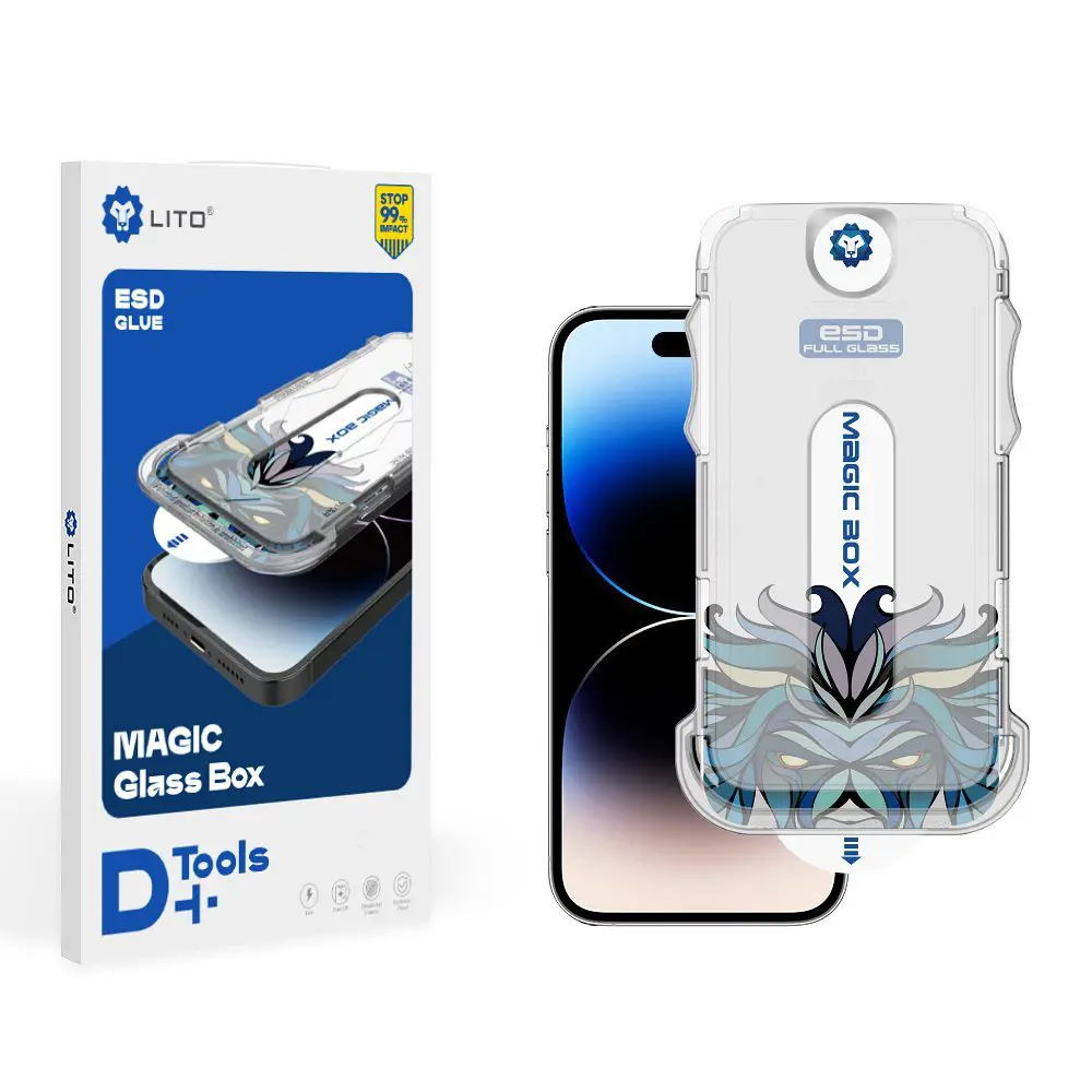 Lito Magic Glass Box D+ Tools iPhone 17 Air průhledný