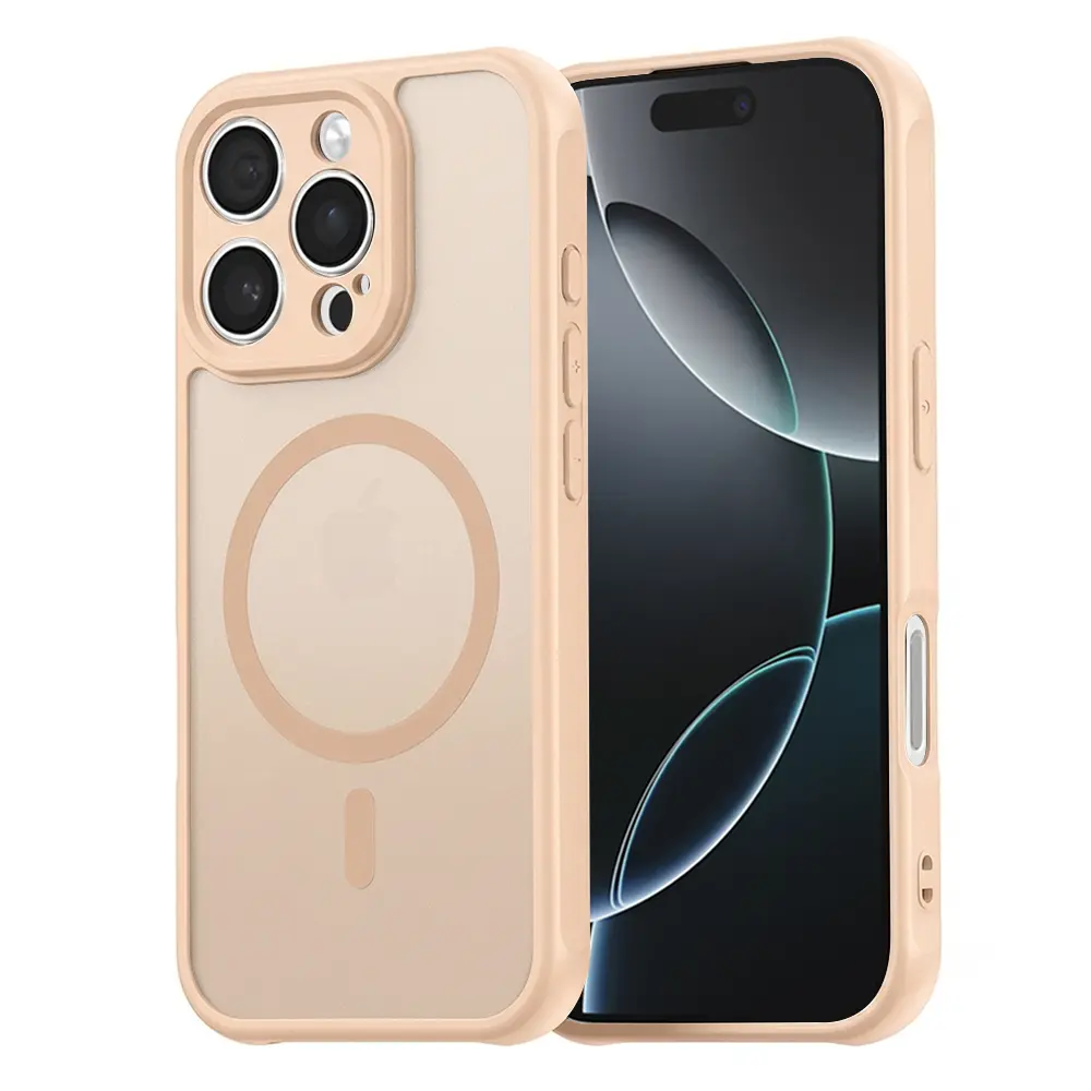 Techsuit HaloFrost II MagSafe pro iPhone 16 Pro zlatý