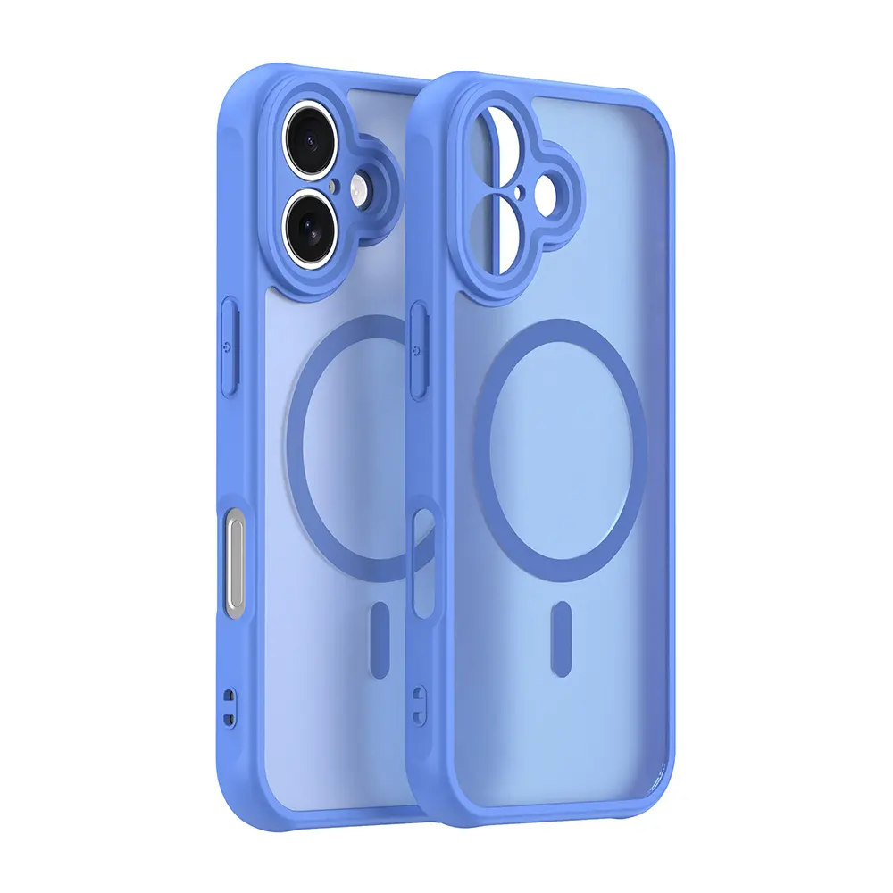 Techsuit HaloFrost II MagSafe pro iPhone 17 nebesky modrá