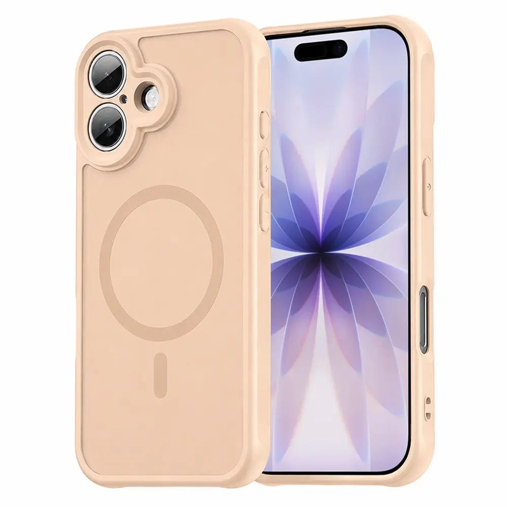 Techsuit HaloFrost II MagSafe pro iPhone 17 zlatý