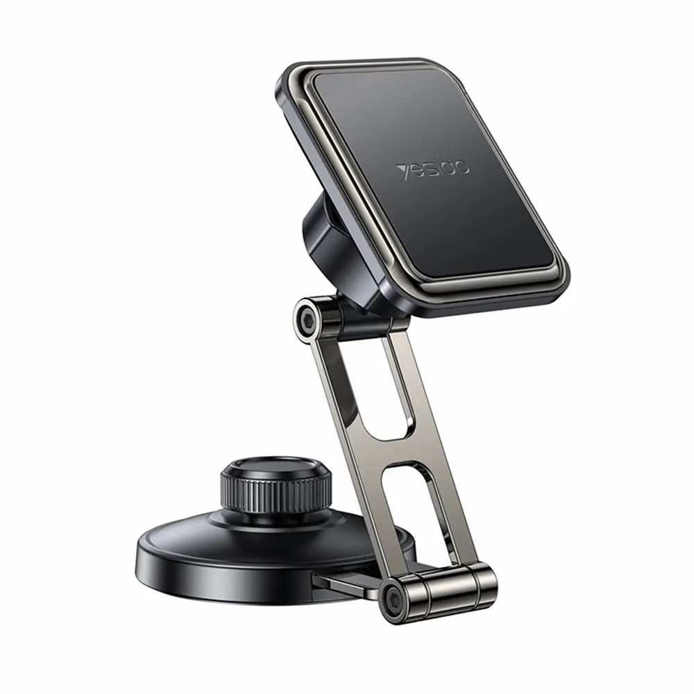 Yesido Car Holder C264 Magnetický na palubní desku čelní sklo 360° skládací černý
