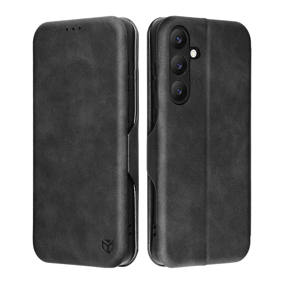 Techsuit Safe Wallet Plus pro Samsung Galaxy S25 FE černá