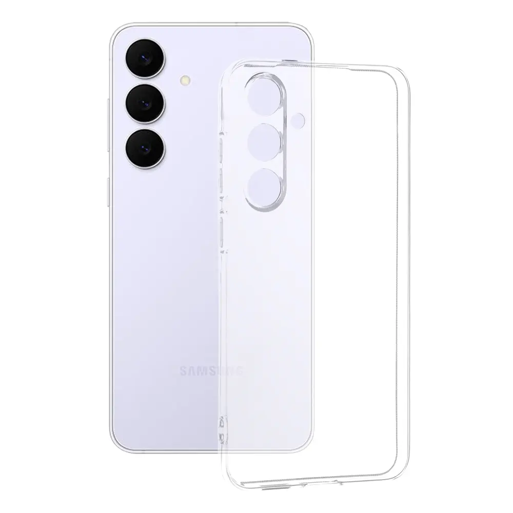 Techsuit silikonové pouzdro Samsung Galaxy S25 FE průhledné