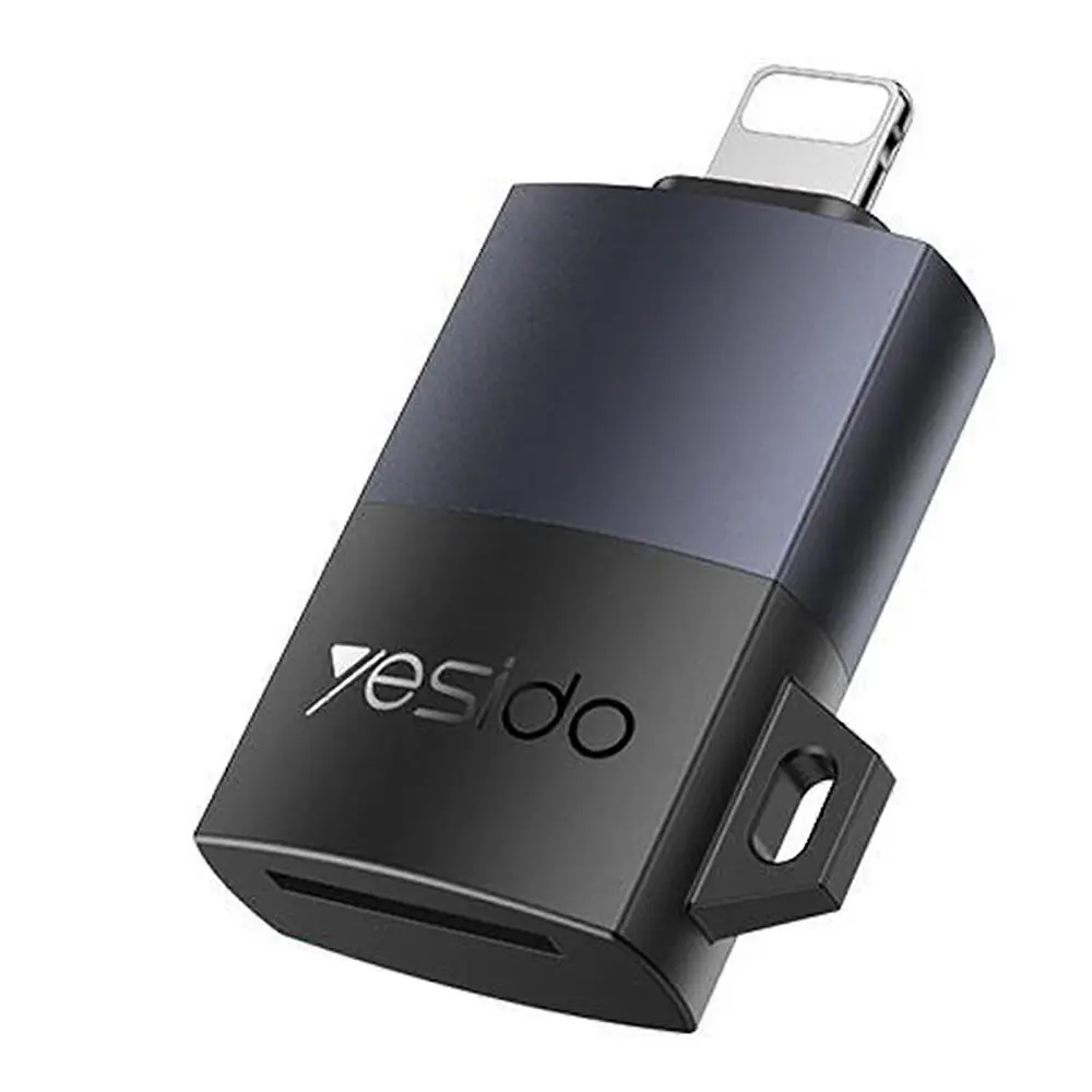 Yesido Adapter GS38 Lightning na TF kartu pro iPhone iPad šedý