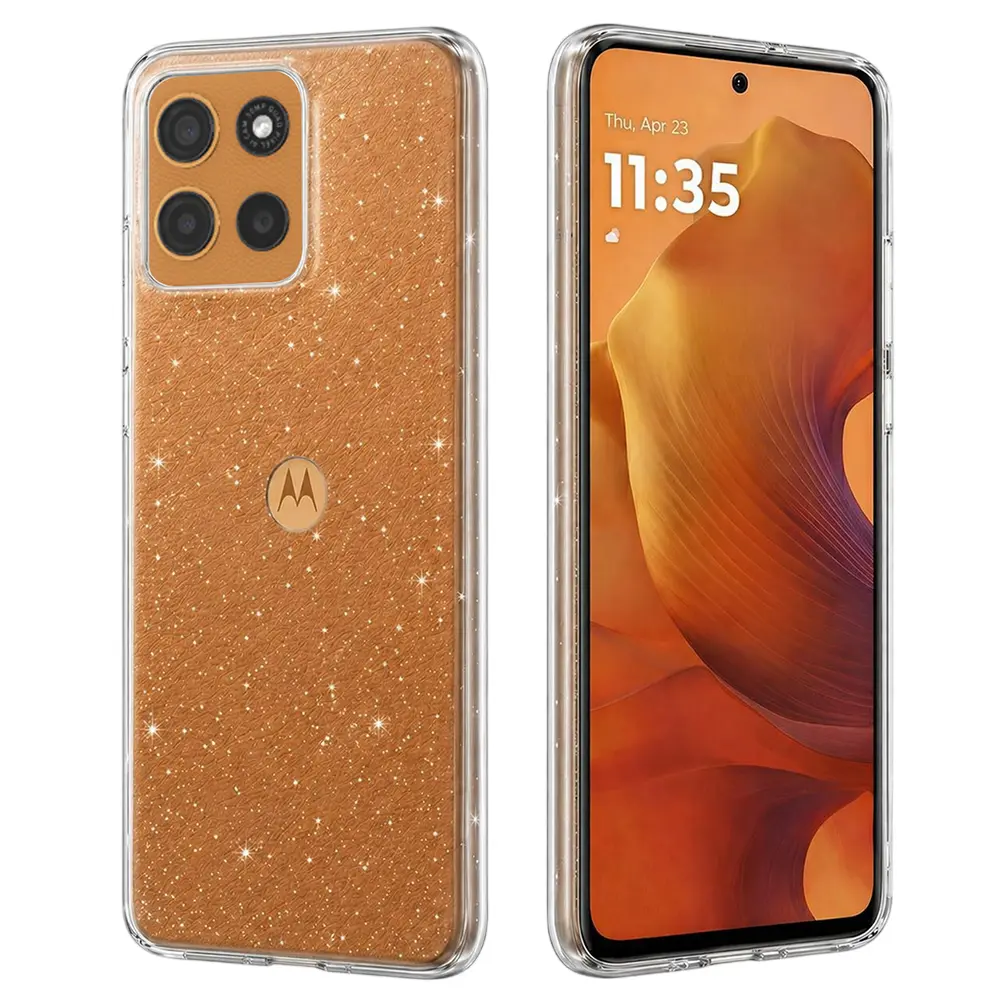 Techsuit SparkleSkin Series Motorola Moto G15 G15 Power průhledný obal