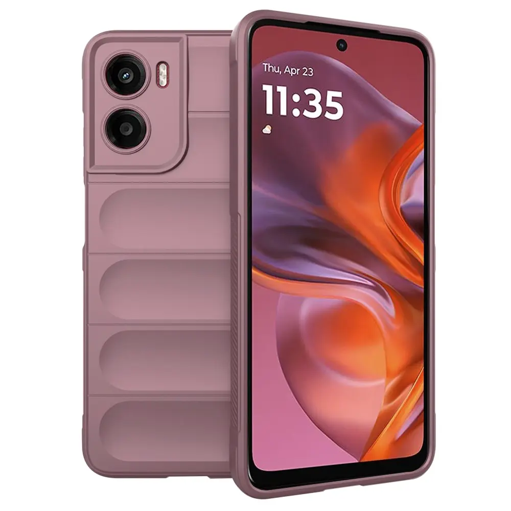 Ochranný kryt Techsuit Magic Shield pro Motorola Moto G05 E15 fialový