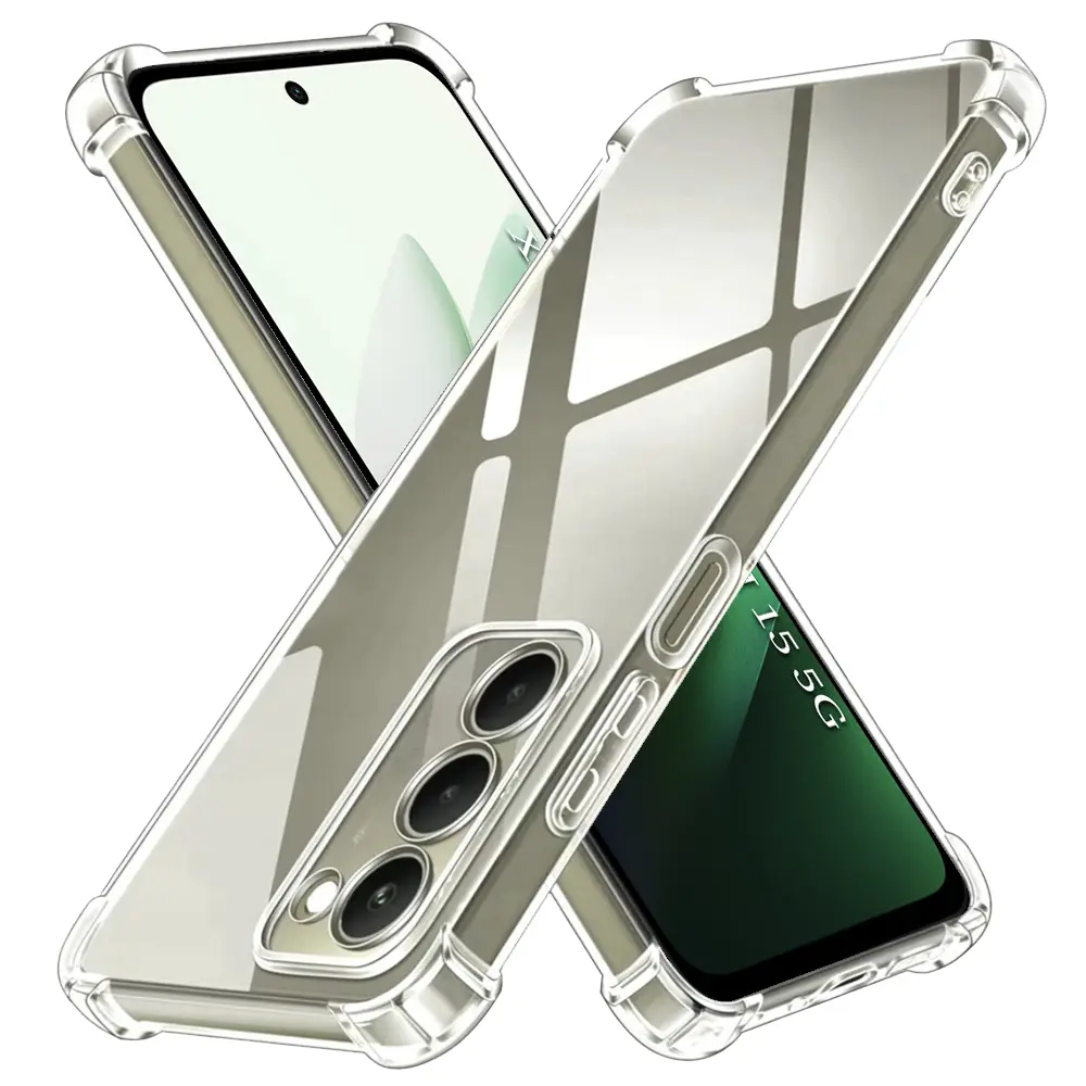 Techsuit Shockproof průhledný silikon pro Xiaomi Redmi 15 4G 5G průhledný
