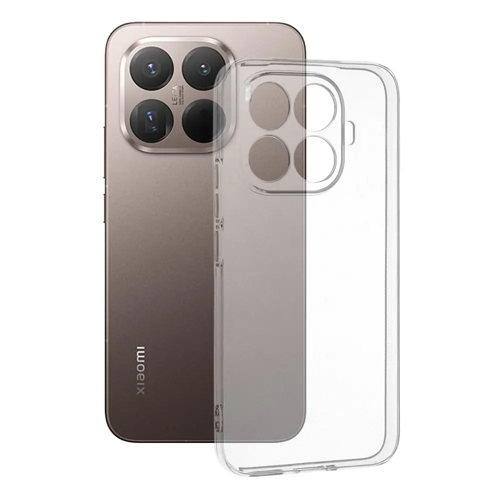 Techsuit silikonový obal Xiaomi 15T Pro průhledný