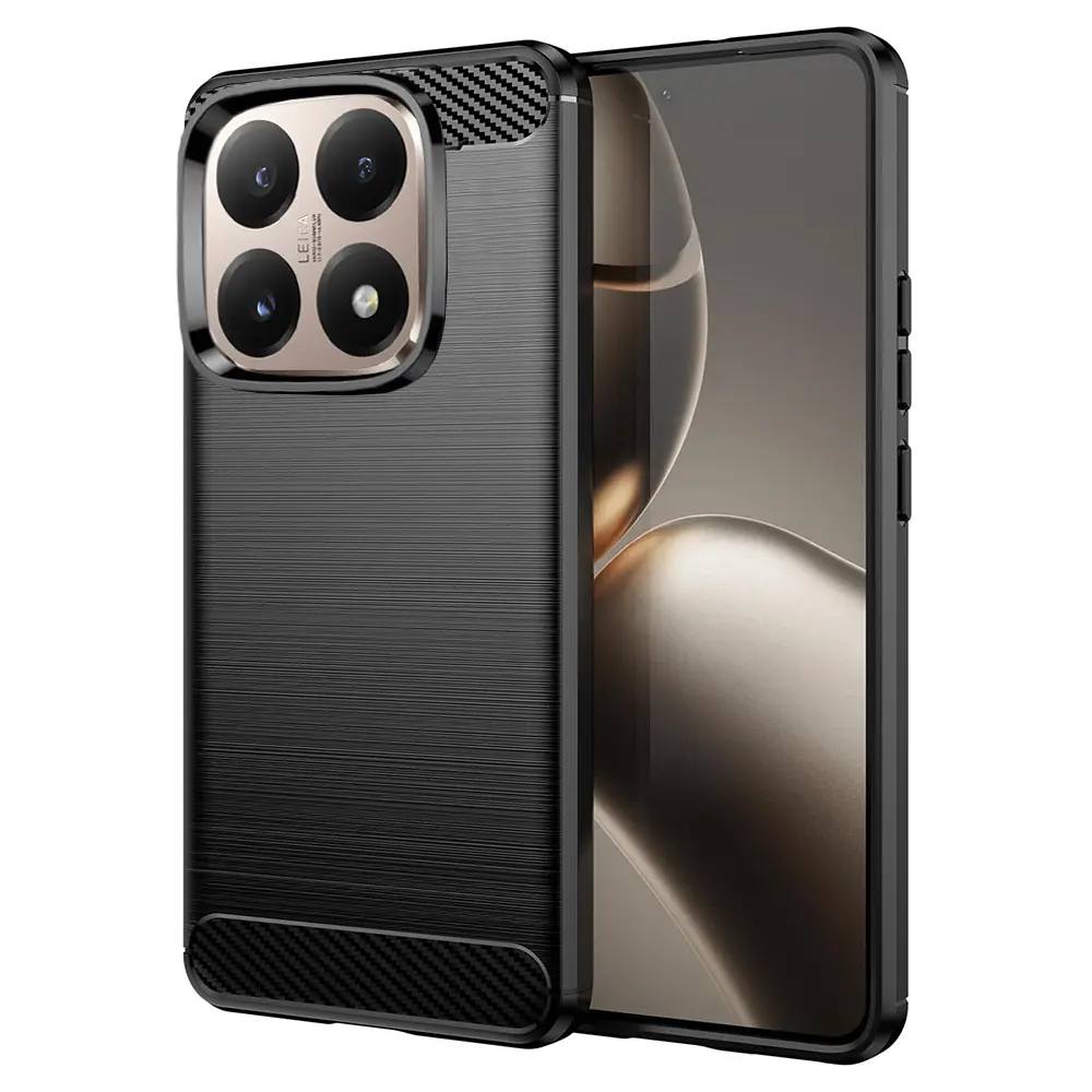 Techsuit Carbon Silicone pro Xiaomi 15T černý