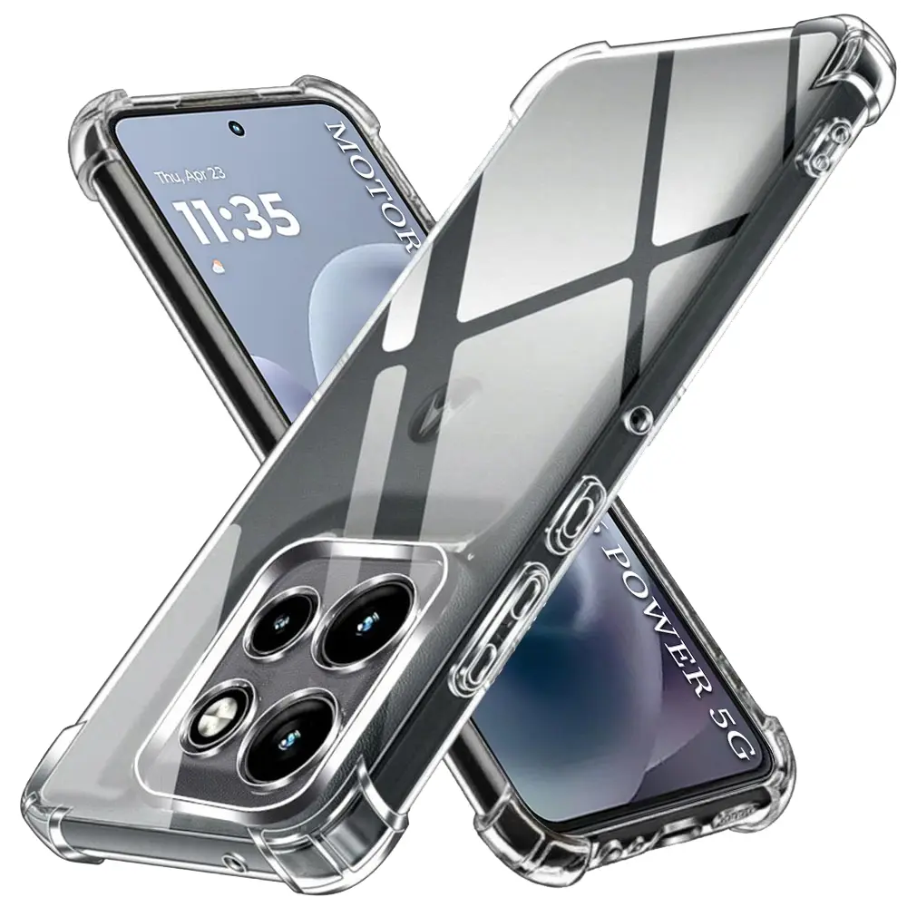 Techsuit Shockproof průhledný silikon Motorola Moto G86 Power průhledný 2