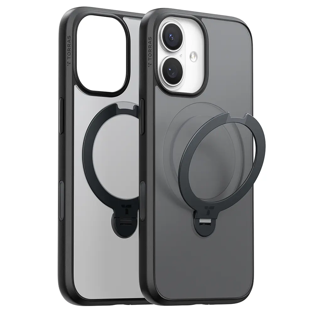 Torras Ostand Spin MagSafe Series iPhone 17 černý