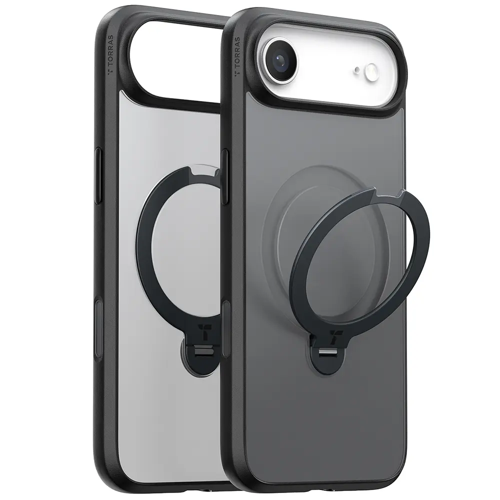 Torras Ostand Spin MagSafe Series iPhone 17 Air černý