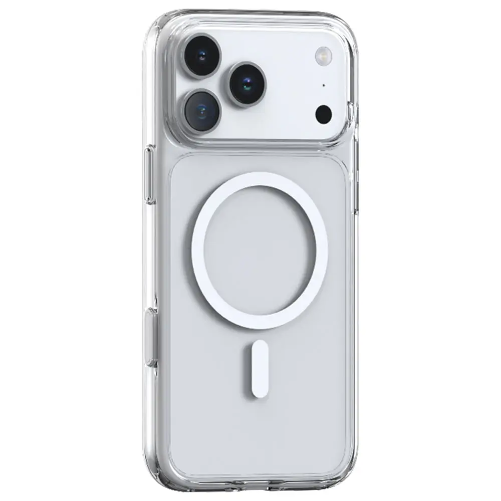 Torras Guardian Magnetic Series pro iPhone 17 Pro průhledný obal