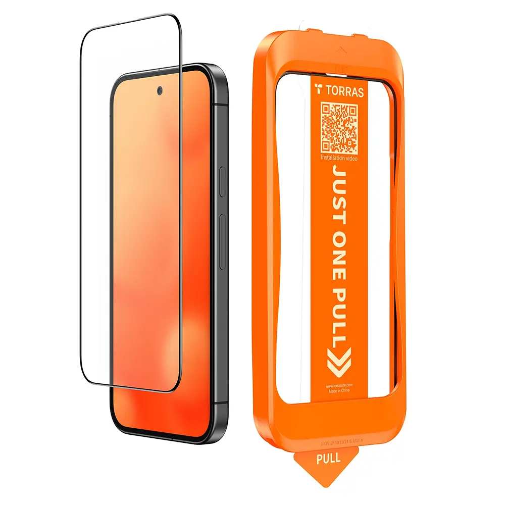 Torras GlassGo Install Master pro iPhone 16 Pro iPhone 17 černý