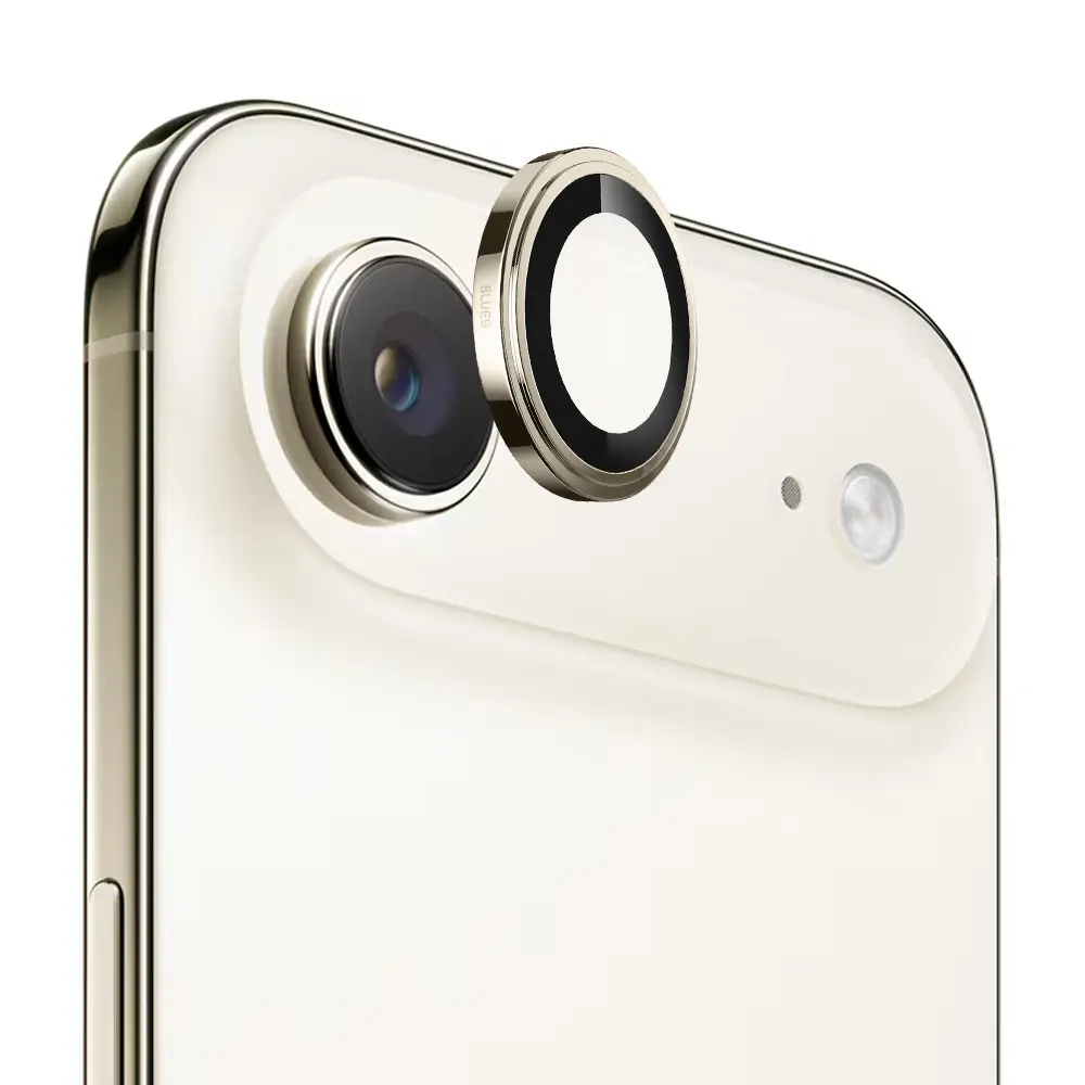 Safírové sklo na čočku pro iPhone Air Blueo Sapphire - zlaté