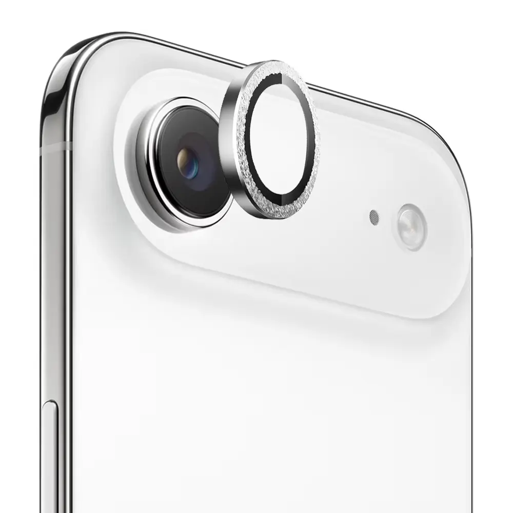 Blueo Original Metal Frame Lens Glass iPhone 17 Air Stříbrný Diamant