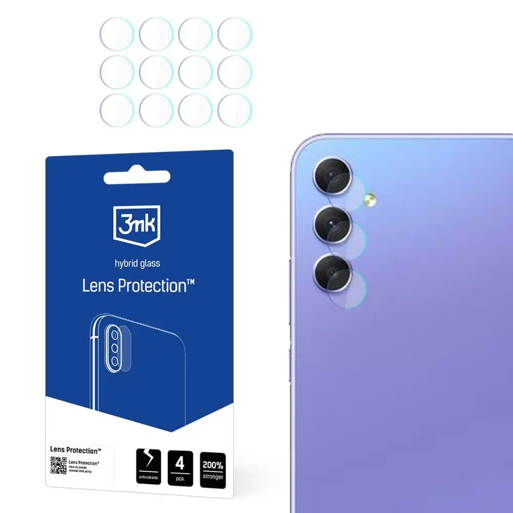 3mk Lens Protection (4 ks) Samsung Galaxy A35 / A55 5G průhledný