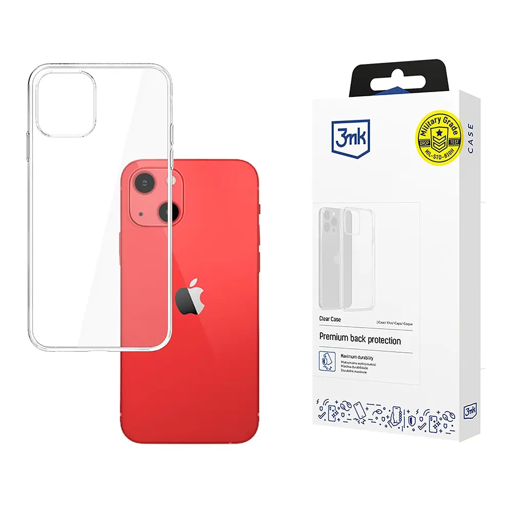 3mk ochranný kryt Clear Case pro Apple iPhone 13, čirá