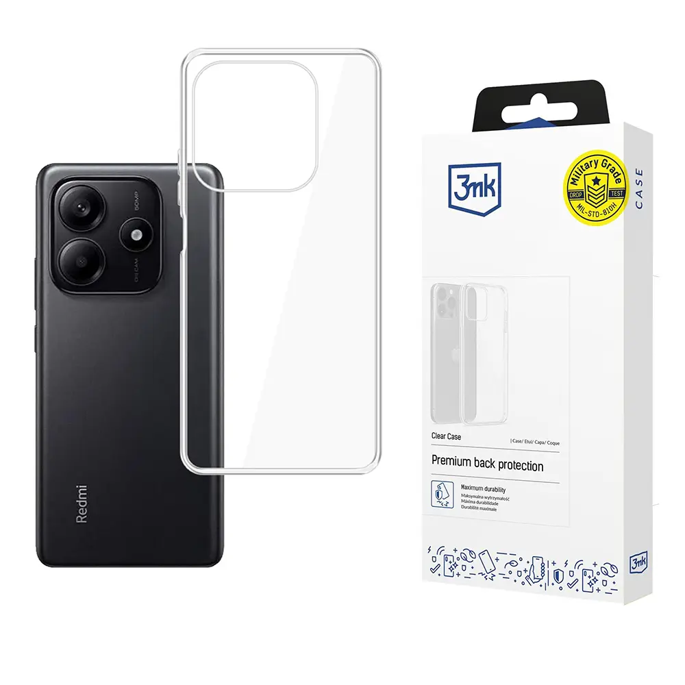3mk ochranný kryt Clear Case pro Redmi Note 14 5G