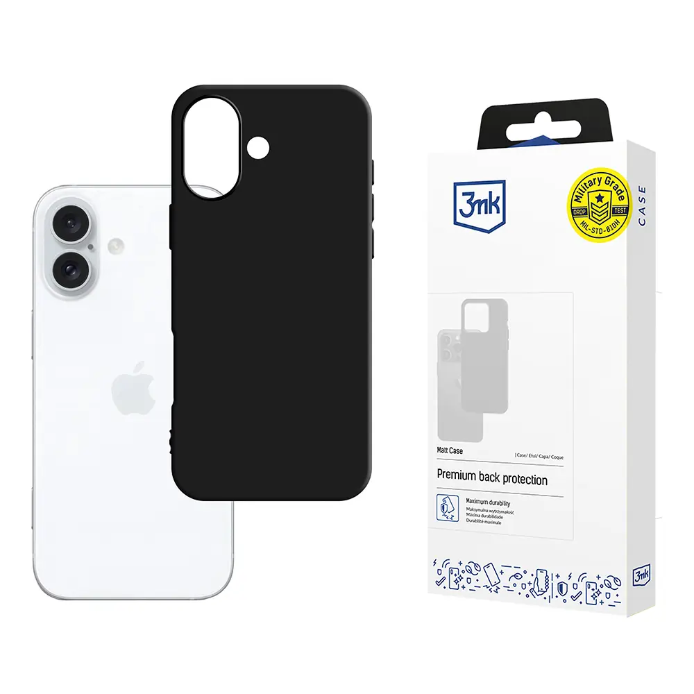 3mk ochranný kryt Matt Case pro Apple iPhone 16
