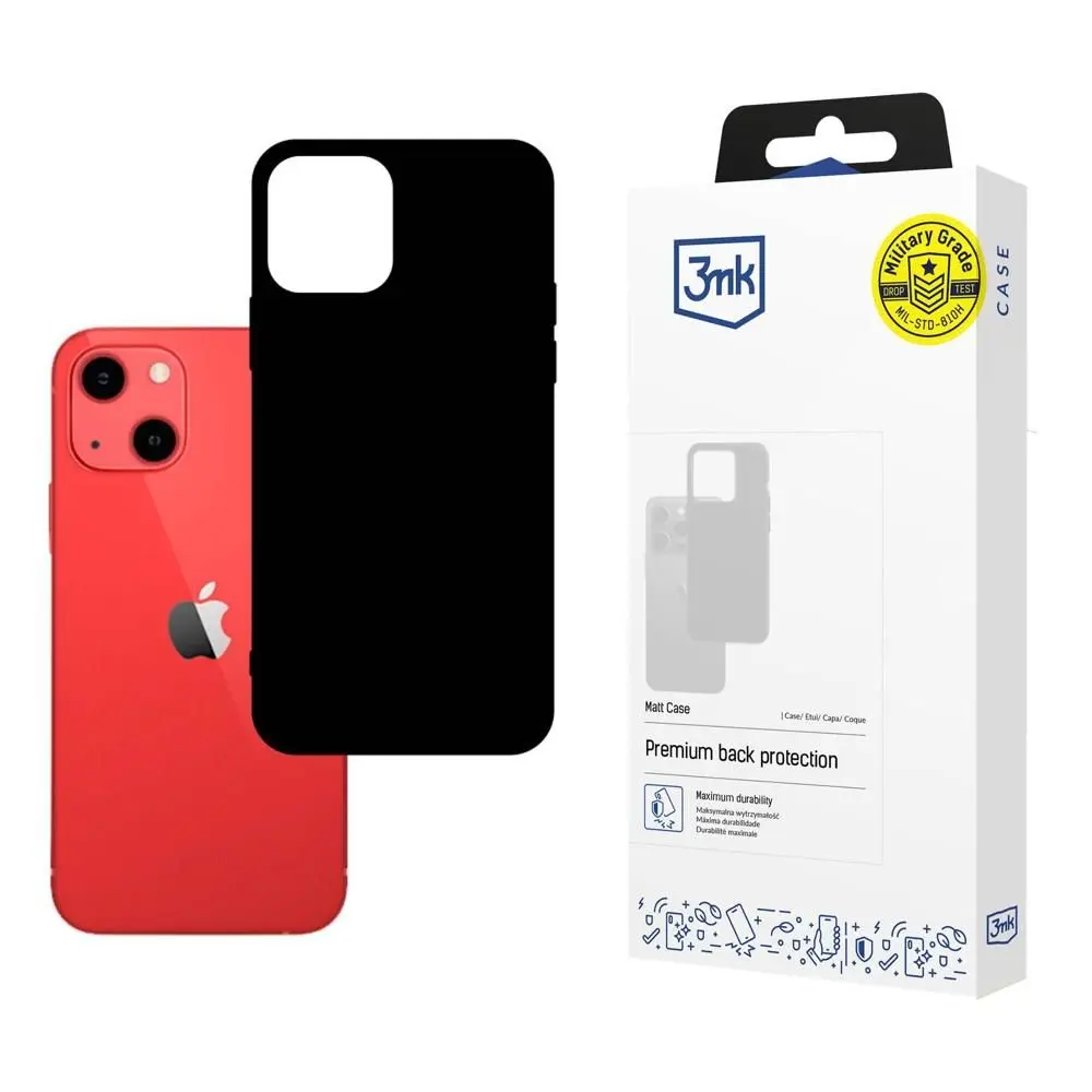 3mk Matt Case pro iPhone 13 černý