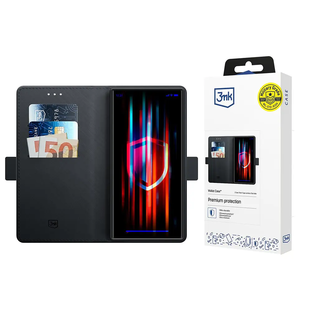 Pouzdro 3mk Wallet pro Samsung Galaxy S25 Ultra černé