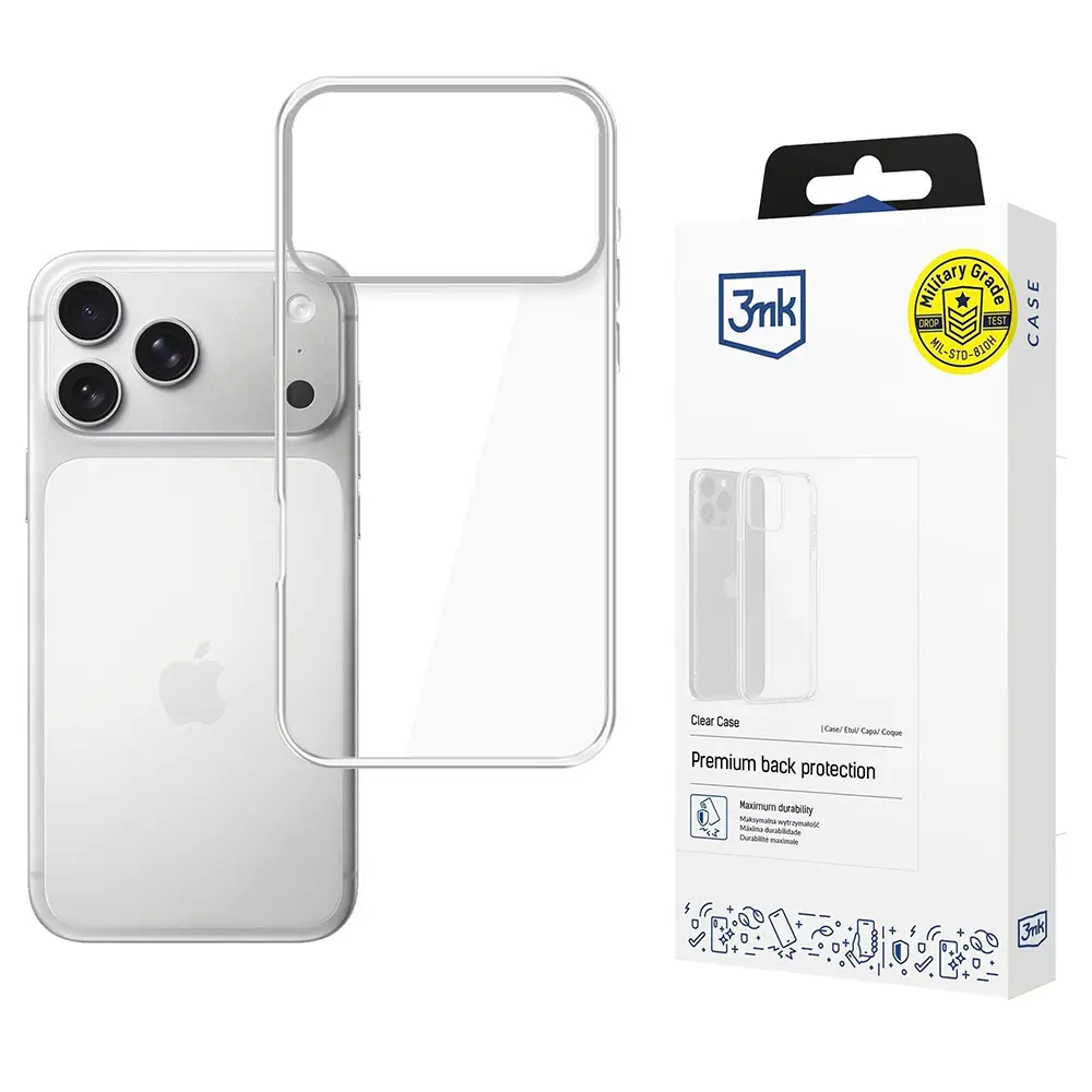 3mk ochranný kryt Clear Case pro Apple iPhone 17 Pro