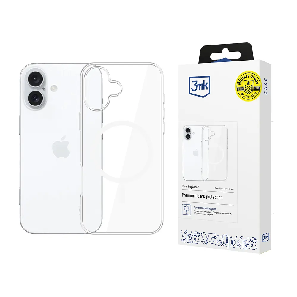 3mk Clear MagCase iPhone 17 Průhledný