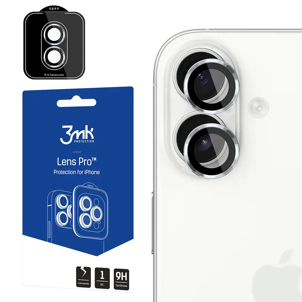 3mk Lens Protection Pro iPhone 17 stříbrná