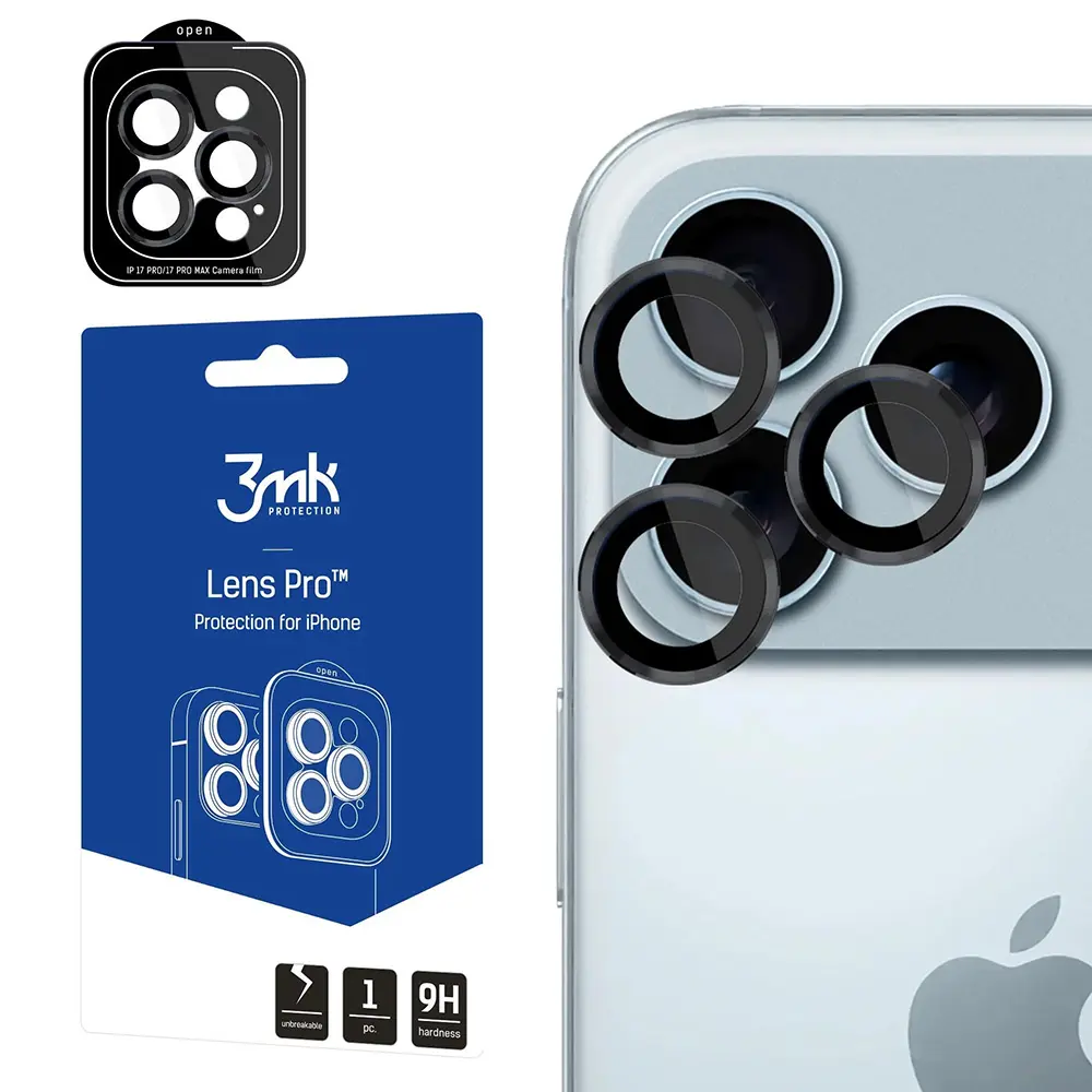 3mk Lens Protection Pro iPhone 17 Pro iPhone 17 Pro Max černá