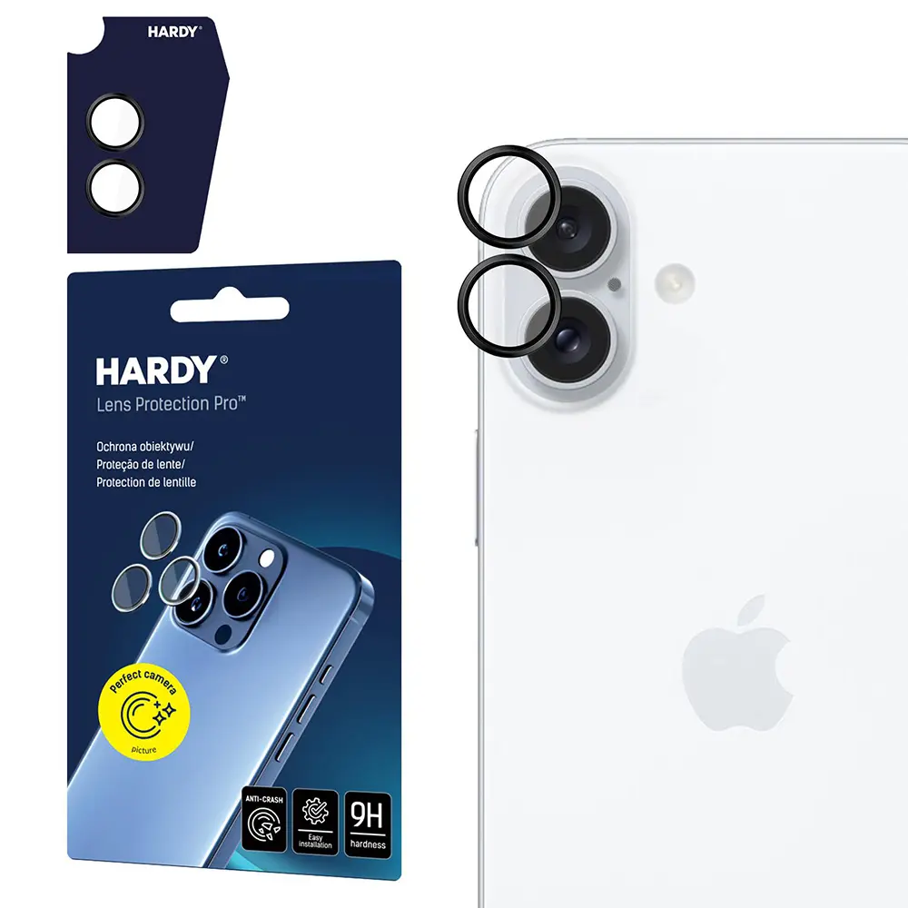 3mk Hardy ochrana čočky Pro iPhone 17 černá