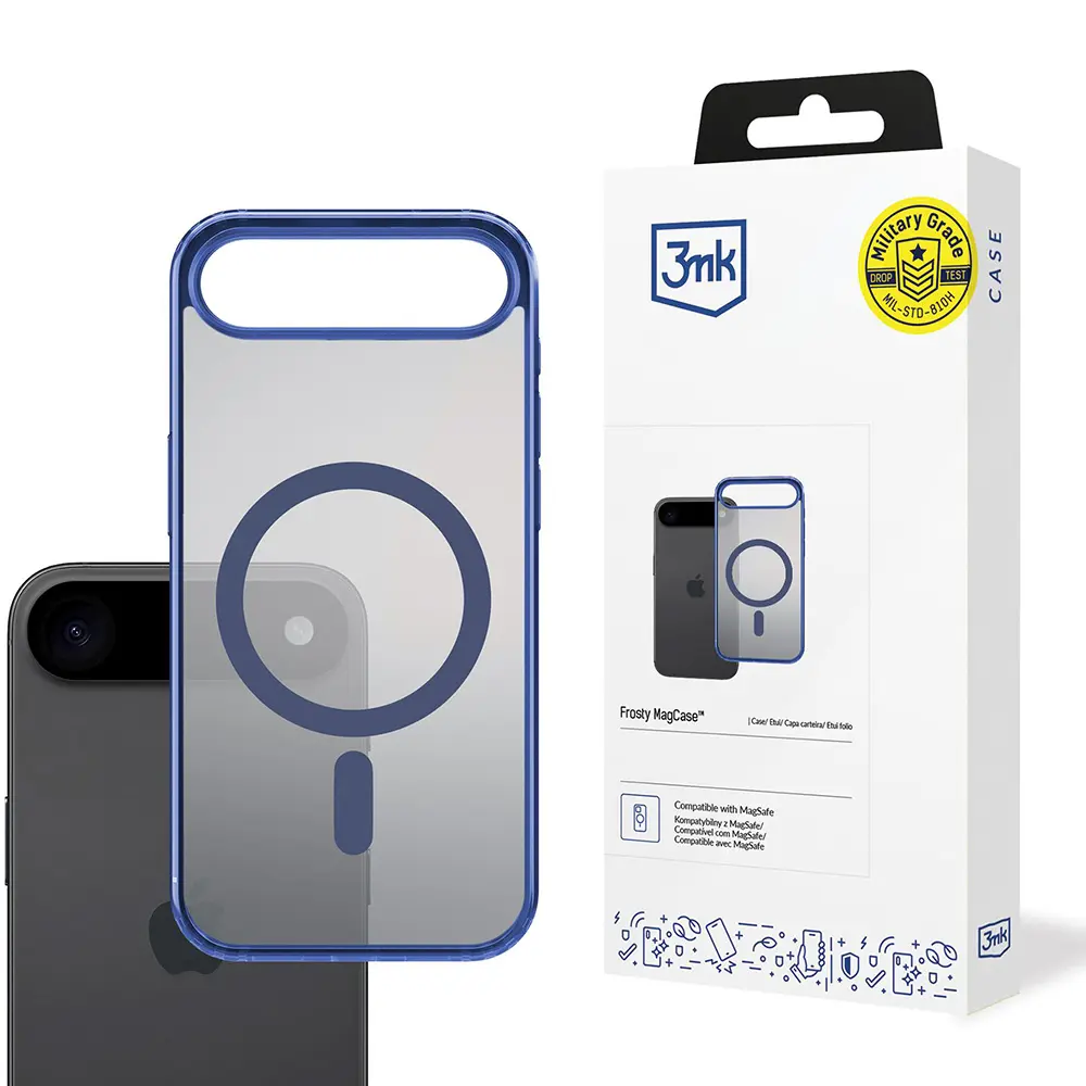 3mk Frosty MagCase pro iPhone 17 Air modrý