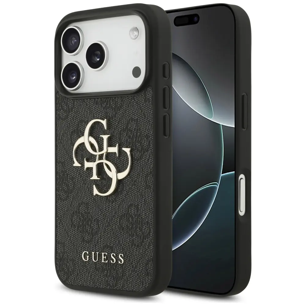 Guess Hardcase 4G Big Logo iPhone 17 Pro Max černá
