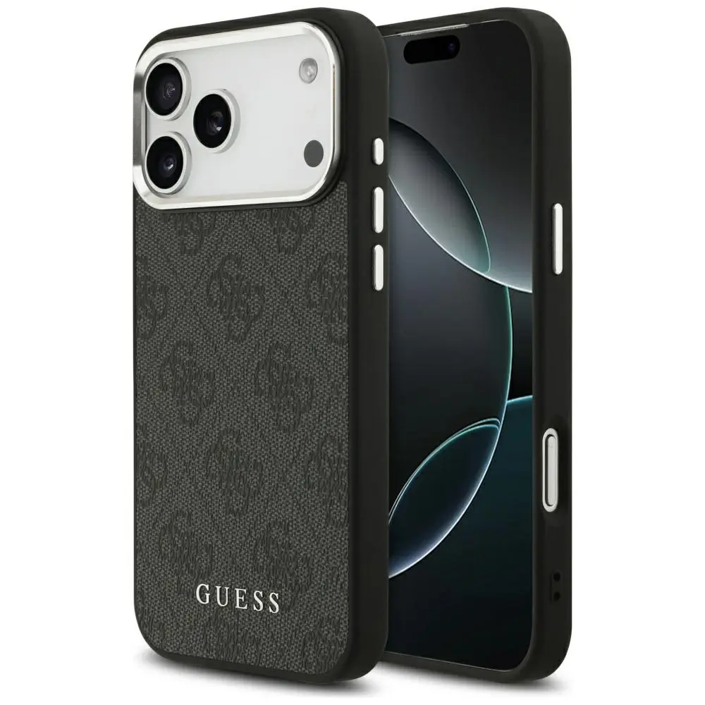 Guess Hardcase 4G Classic Logo MagSafe iPhone 17 Pro Max černá