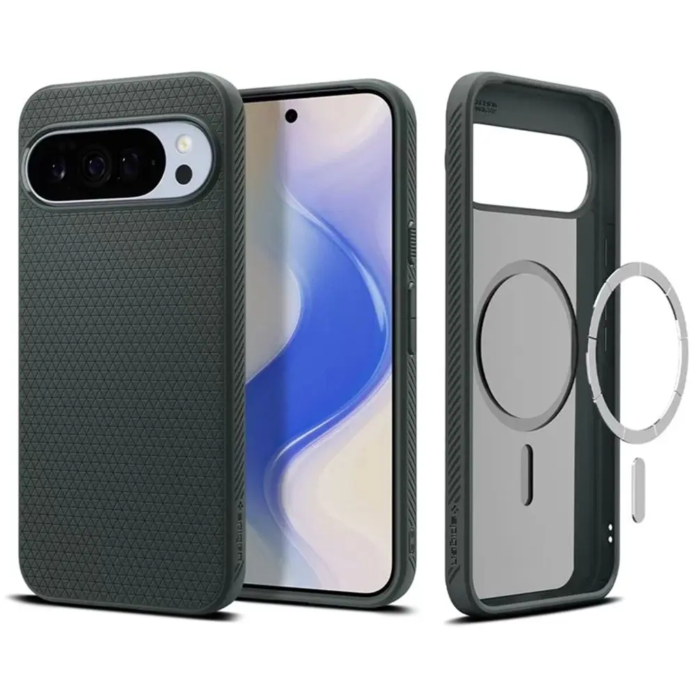 Spigen Liquid Air MagSafe Google Pixel 10 Pro XL v zelené Abyss