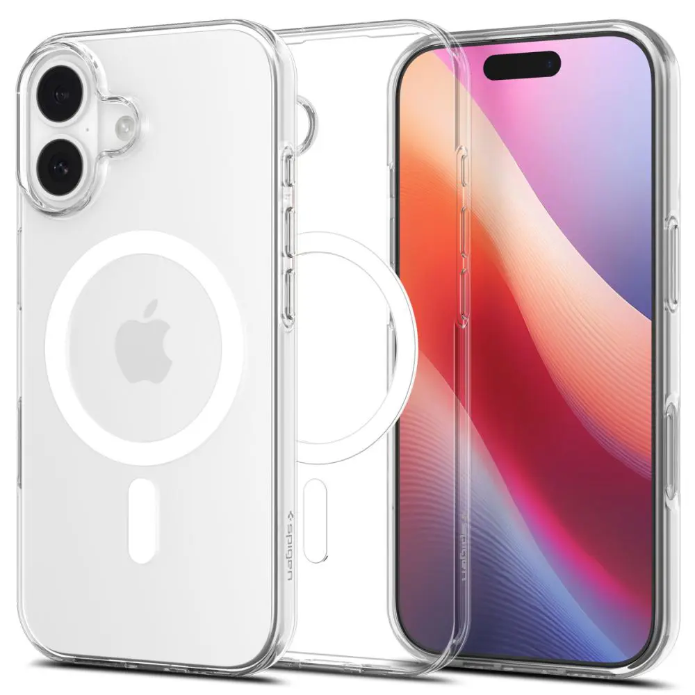 Spigen Liquid Crystal MagSafe pro iPhone 17 čirý bílý