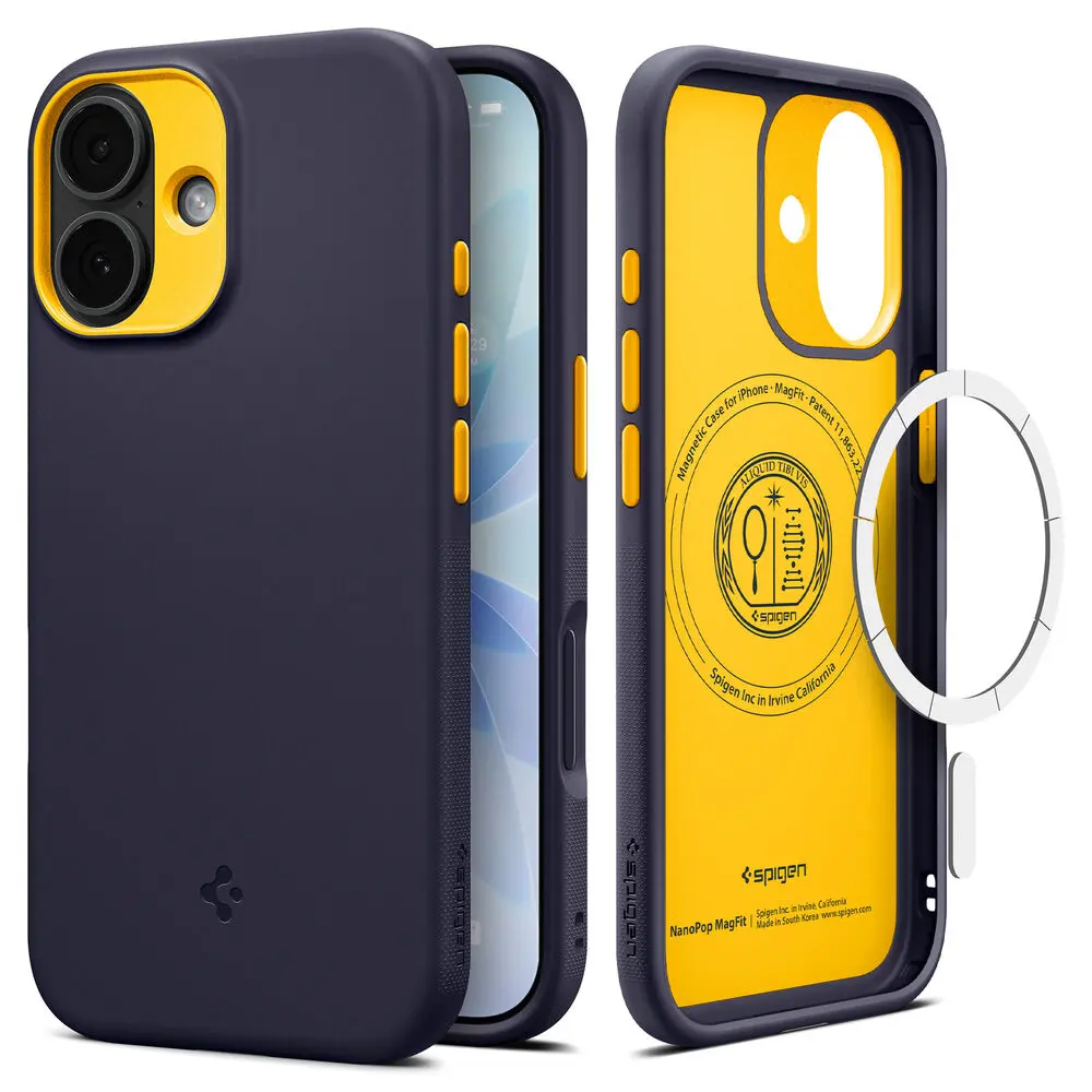 Spigen Caseology Nano Pop MagSafe iPhone 17 Borůvkově námořnická